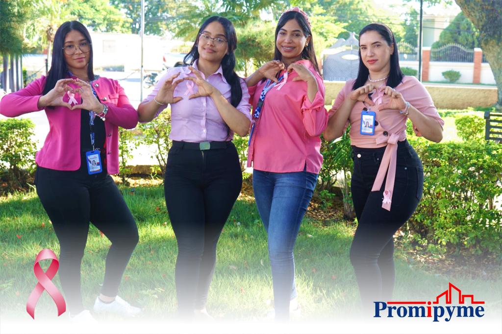 Sucursales Promipyme celebran Día Internacional de la Lucha Contra Cáncer Mama